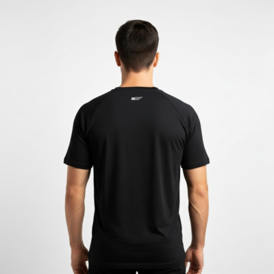 Men’s T-Shirt BLK/WHT - Image 2