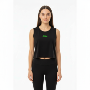 Cropped Shirt BLK/GRN