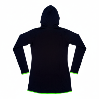 Hijab Long Shirt BLK/GRN - Image 4