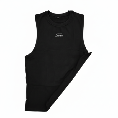 Men’s Tank Top BLK/WHT - Image 3