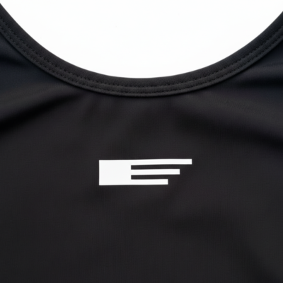 Cropped Shirt BLK/WHT - Image 3