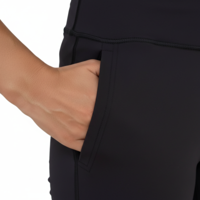 Sporty Legging BLK / GRN - Image 3