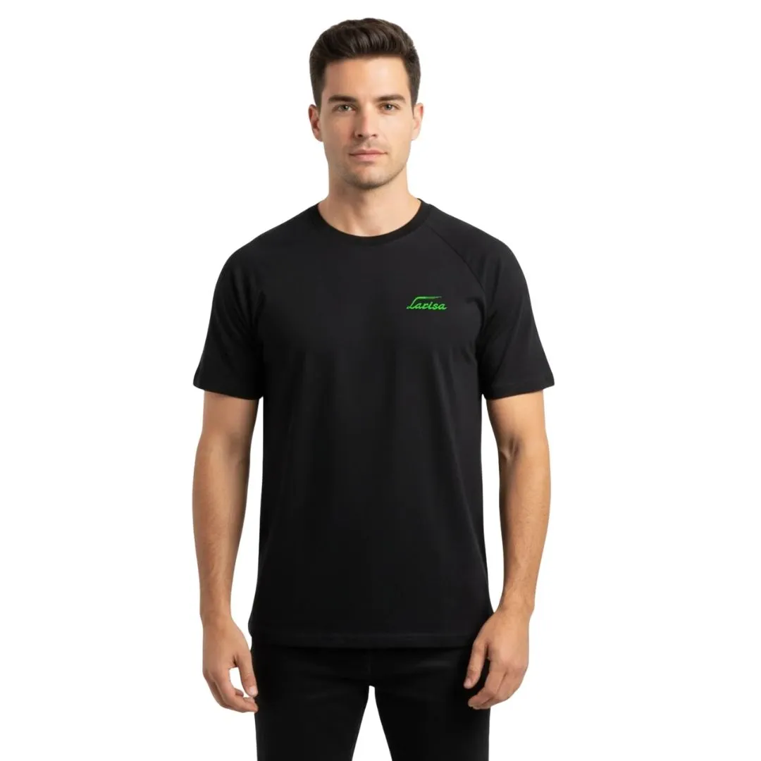 Larisa Men's T-Shirts BLK/GRN