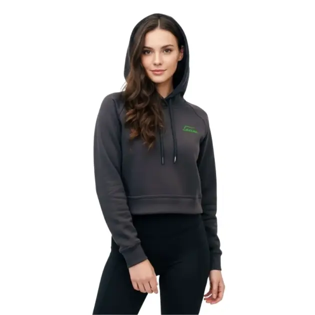 Premium Short Hoodie BLK/GRN